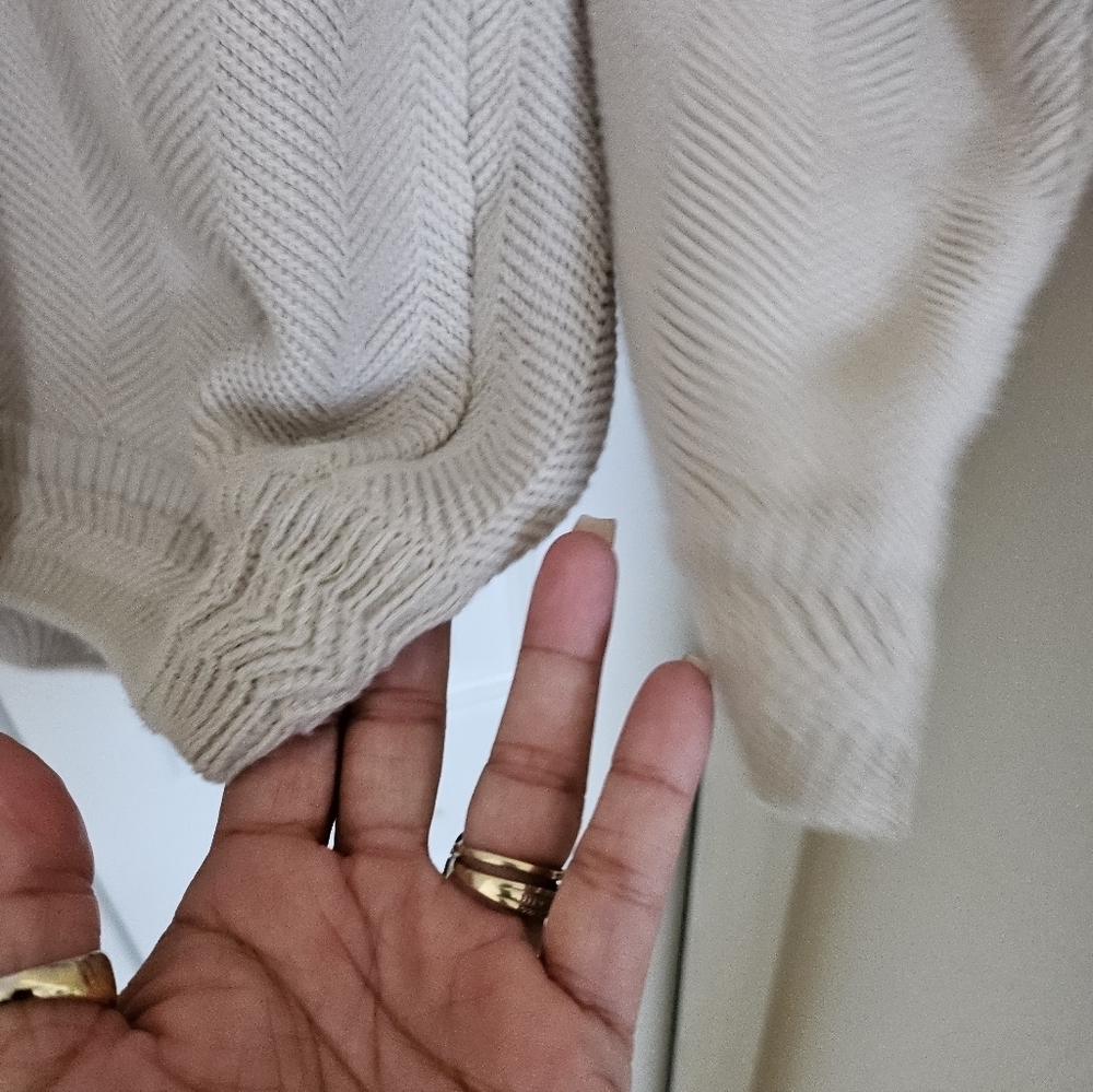 Chaps Ralph Lauren Men's Beige Crewneck Knit Cotton Preppy Casual Sweater Sz M. - Picture 6 of 16